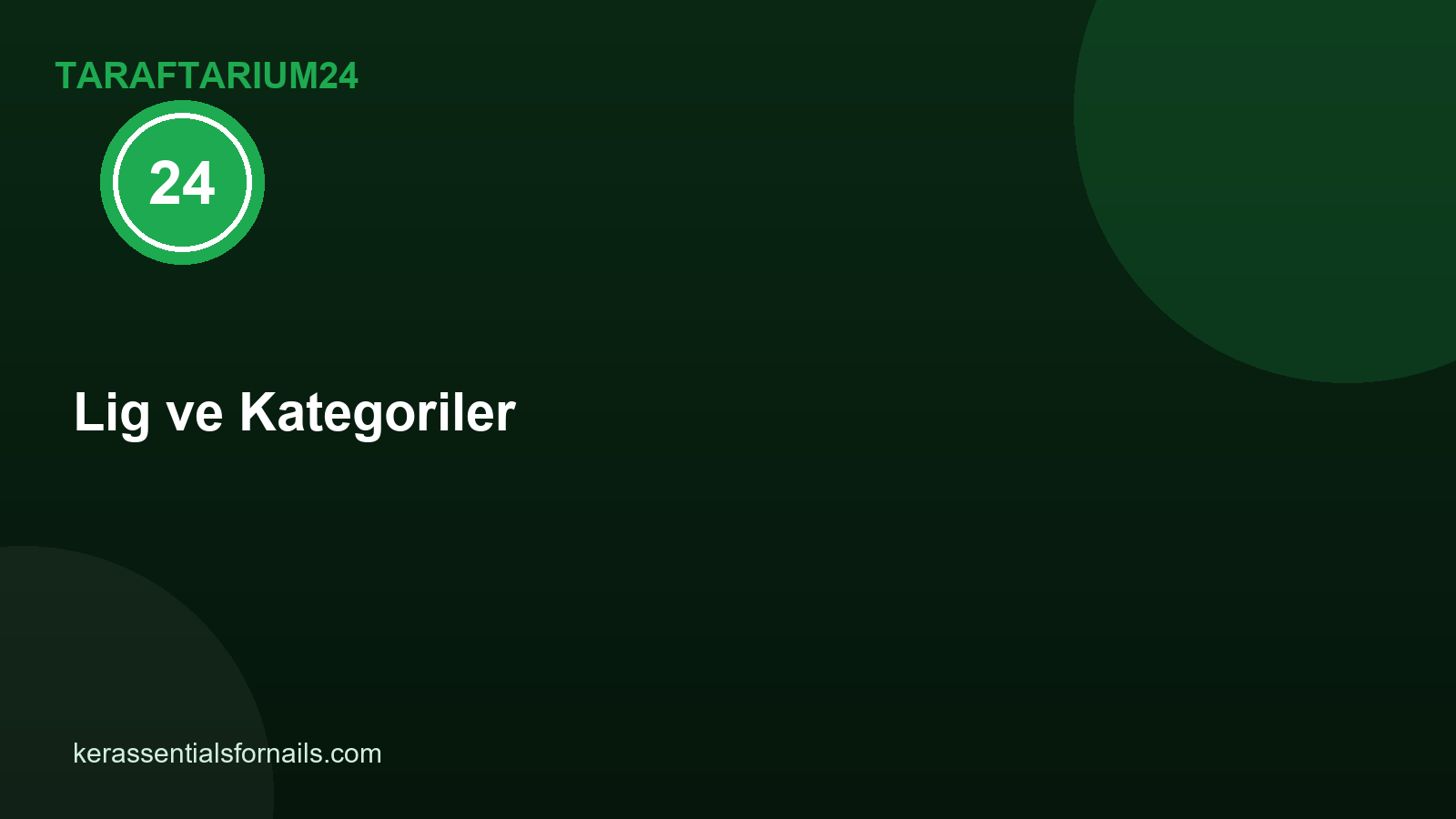 Read more about the article Taraftarium24’te Lig ve Turnuva Kategorileri Nasıl İncelenir?